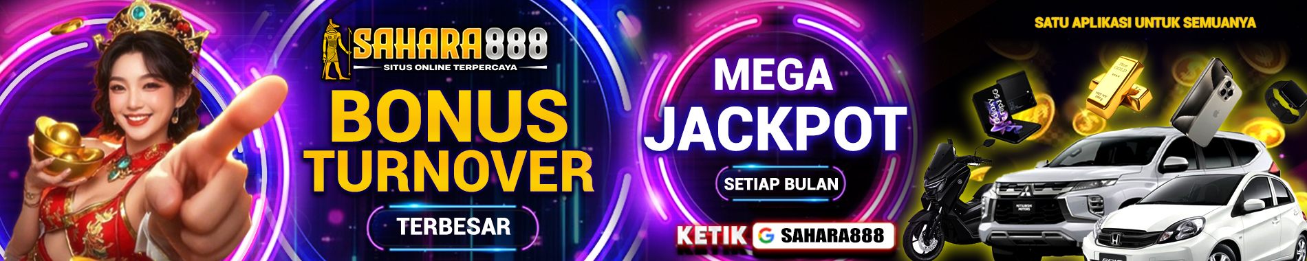 BONUS TURNOVER BULANAN SAHARA888